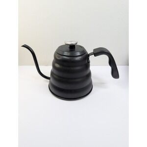 Gooseneck Coffee Kettle – 1.2L Drip Stovetop Kettle (Black)